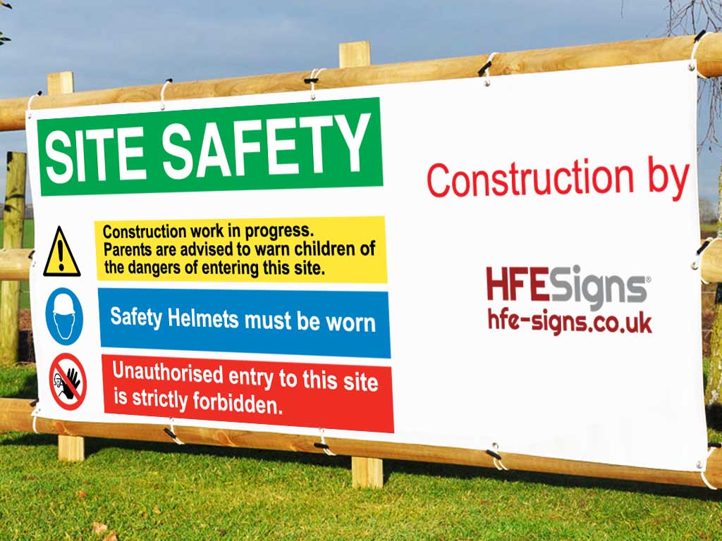 Construction Site Banner